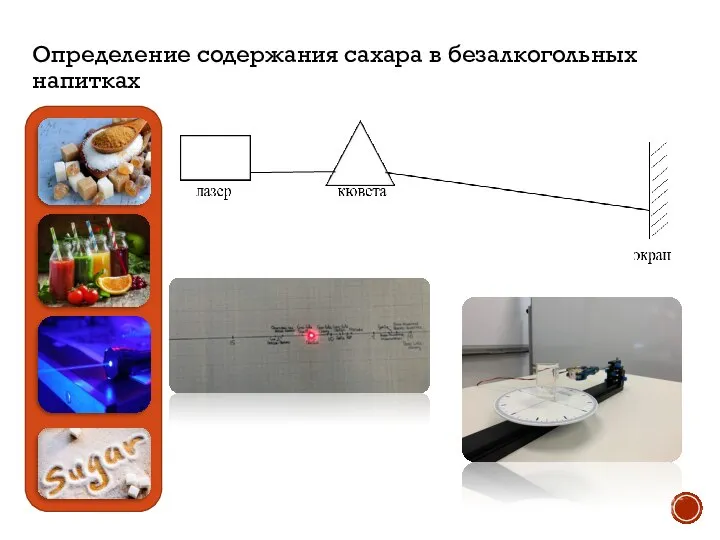 Определение содержания сахара в безалкогольных напитках