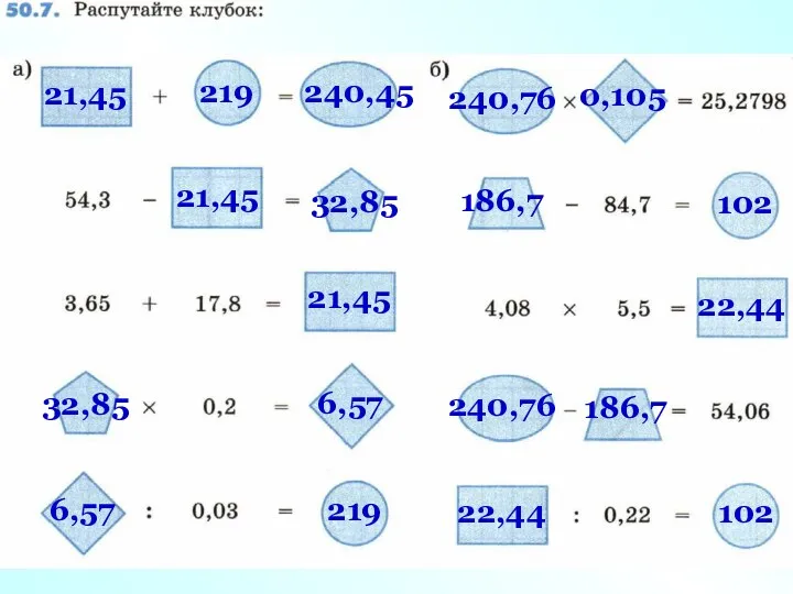 21,45 21,45 21,45 32,85 32,85 6,57 6,57 219 219 240,45 22,44 22,44