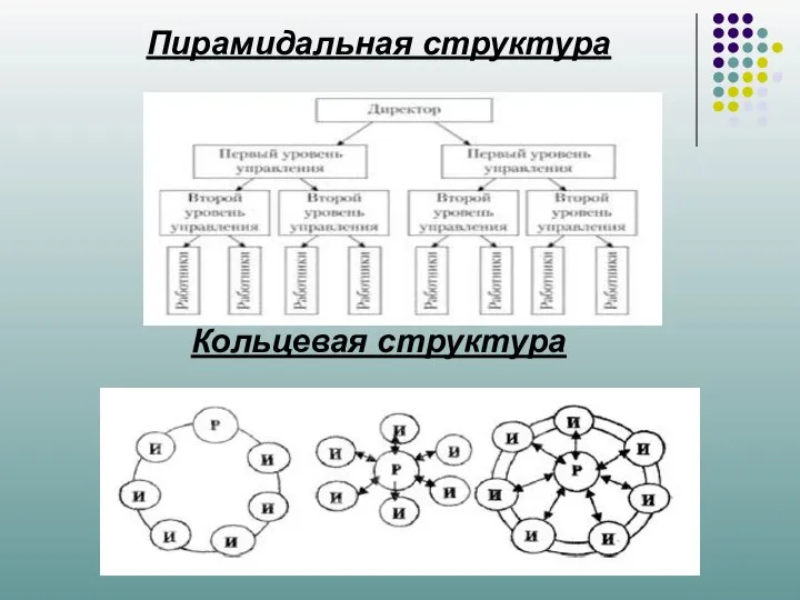 Пирамидальная структура Кольцевая структура