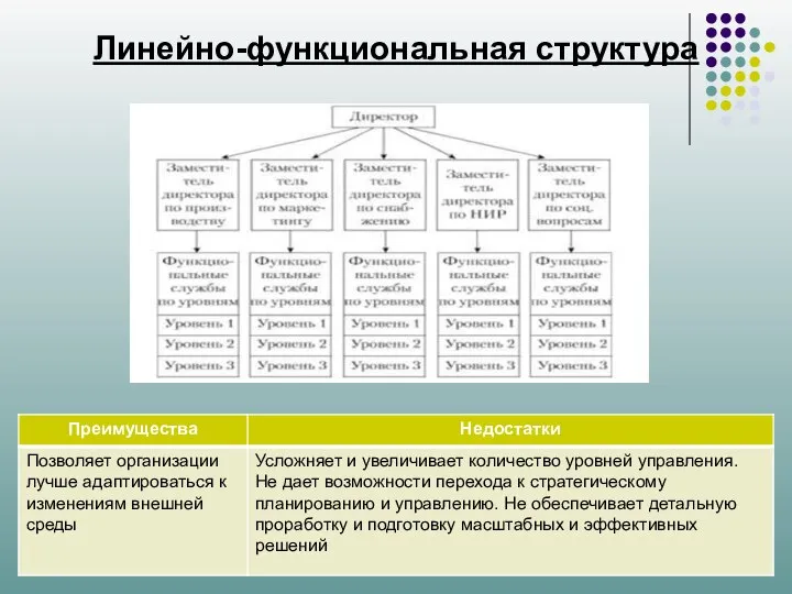 Линейно-функциональная структура