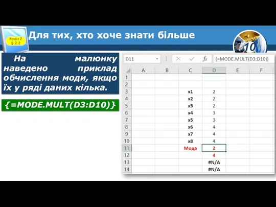 Для тих, хто хоче знати більше Розділ 2 § 2.2 На малюнку