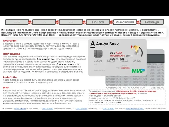 Инновационное предложение: новая бессрочная дебетовая карта на основе национальной платёжной системы с