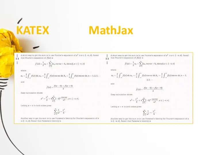 KATEX MathJax