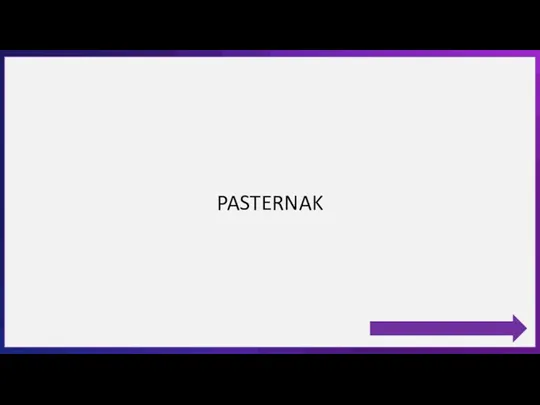 PASTERNAK