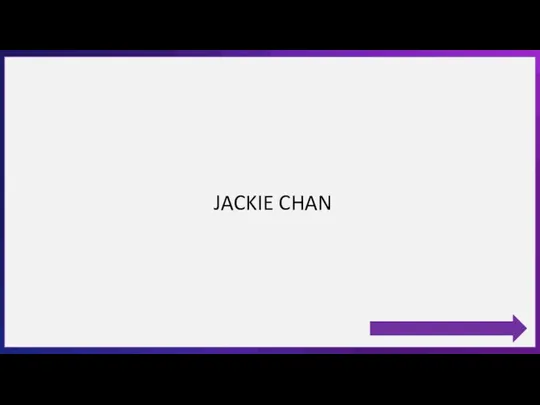 JACKIE CHAN