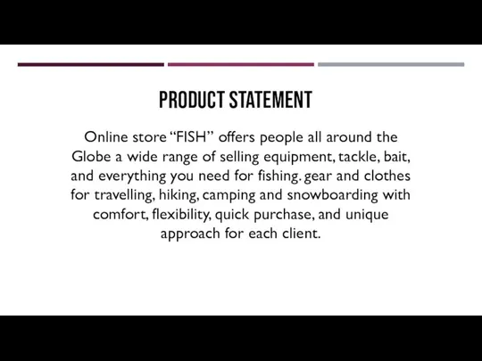 Online store “FISH” offers people all around the Globe a wide range