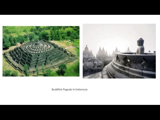 Buddhist Pagoda in Indonesia