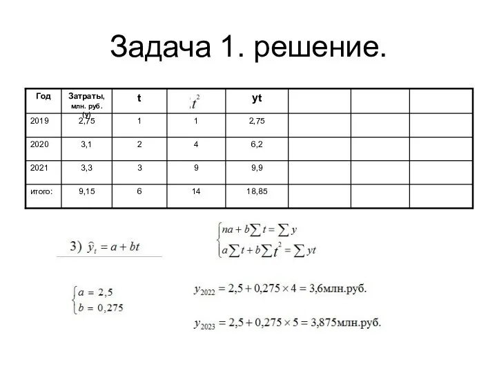 Задача 1. решение.