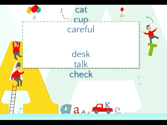 cat cup careful desk talk check