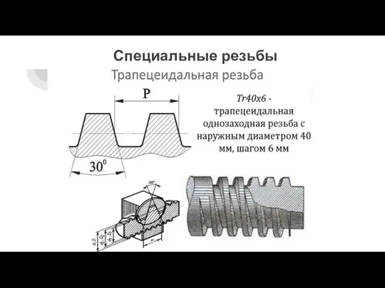 Специальные резьбы