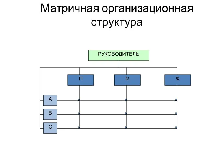 Матричная организационная структура