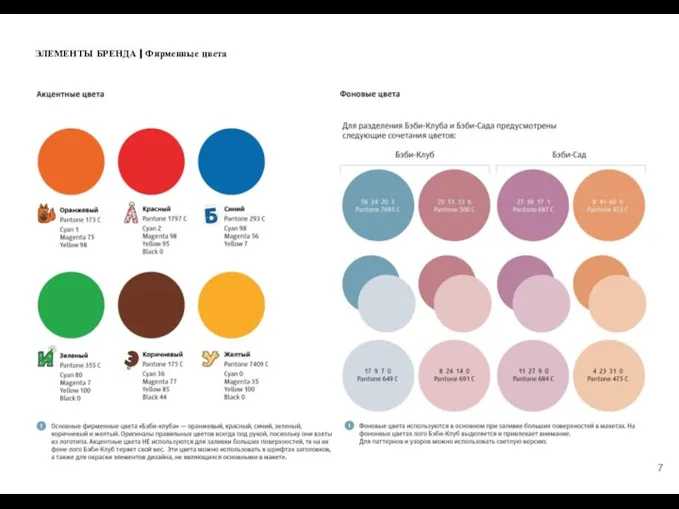 ЭЛЕМЕНТЫ БРЕНДА | Фирменные цвета