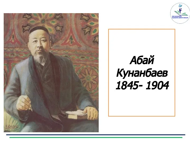Абай Кунанбаев 1845- 1904