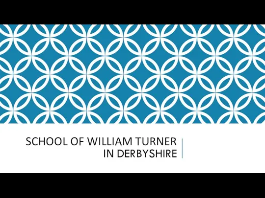 School of william turner in Derbyshire