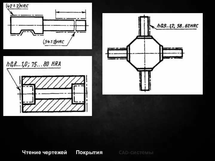 Чтение чертежей Покрытия CAD-системы