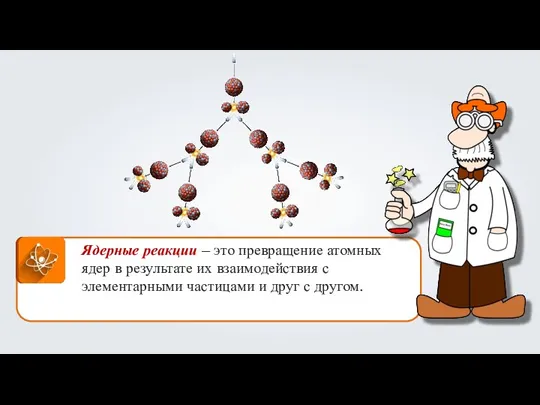 Ядерные реакции – это превращение атомных ядер в результате их взаимодействия с