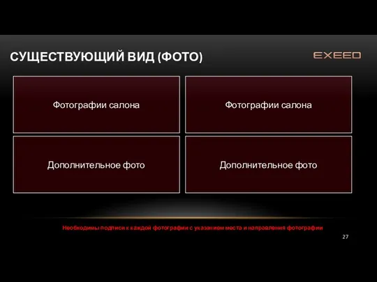 СУЩЕСТВУЮЩИЙ ВИД (ФОТО) Дополнительное фото Фотографии салона Дополнительное фото Фотографии салона Необходимы