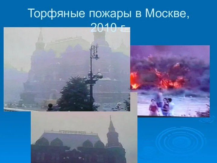 Торфяные пожары в Москве, 2010 г.