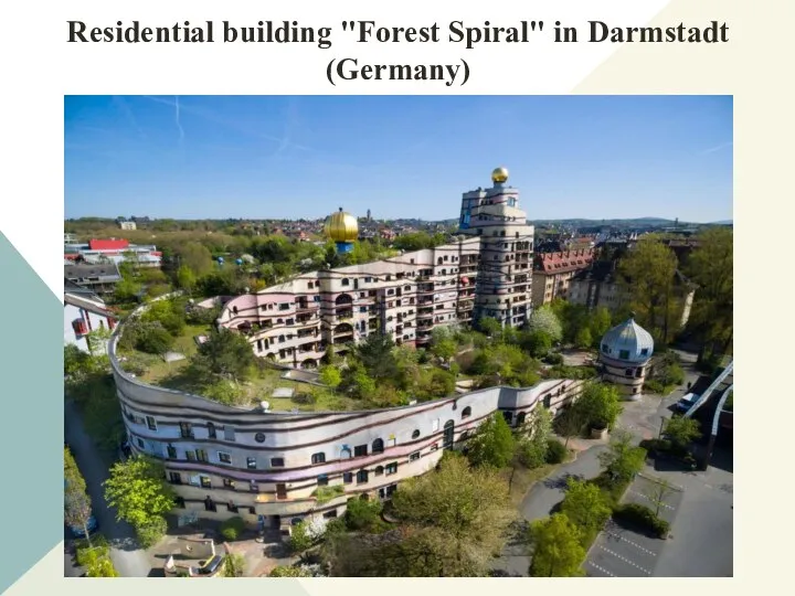 Residential building "Forest Spiral" in Darmstadt (Germany)