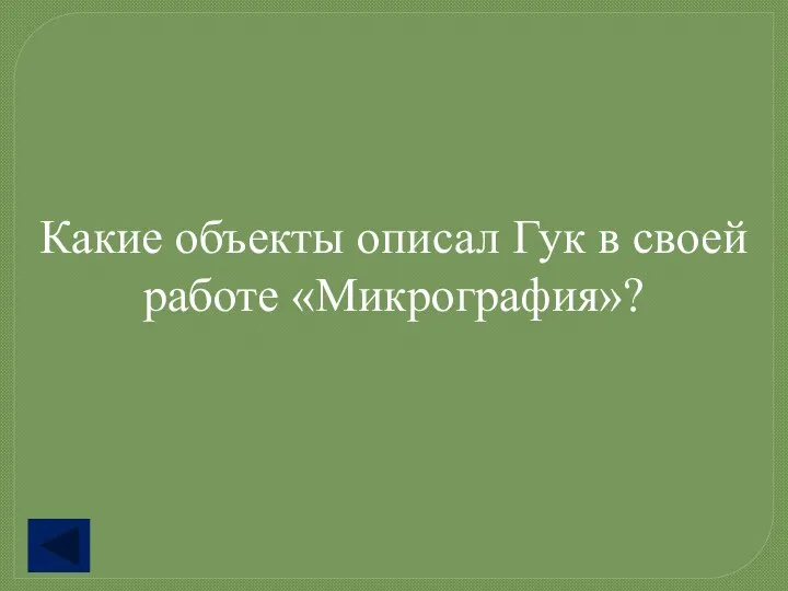 Какие объекты описал Гук в своей работе «Микрография»?