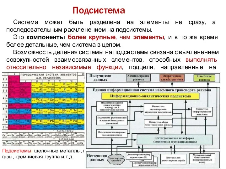 Система может быть разделена на элементы не сразу, а последовательным расчленением на