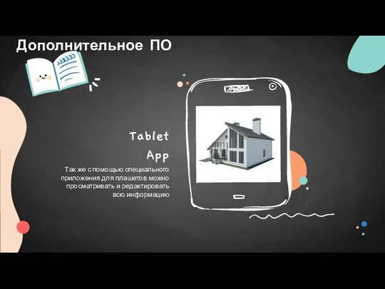 Tablet App Так же с помощью специального приложения для плашетов можно просматривать