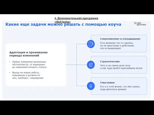 4. Дополнительная программа «Well-being»