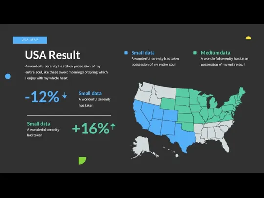 U S A M A P USA Result Small data A wonderful