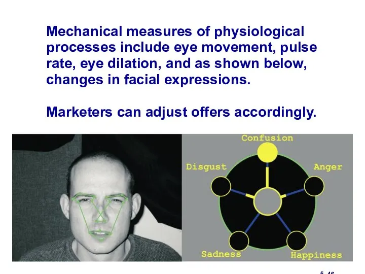 5- Mechanical measures of physiological processes include eye movement, pulse rate, eye
