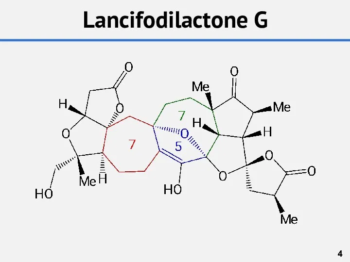 Lancifodilactone G 4