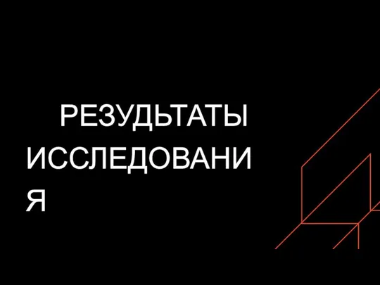 РЕЗУДЬТАТЫ ИССЛЕДОВАНИЯ