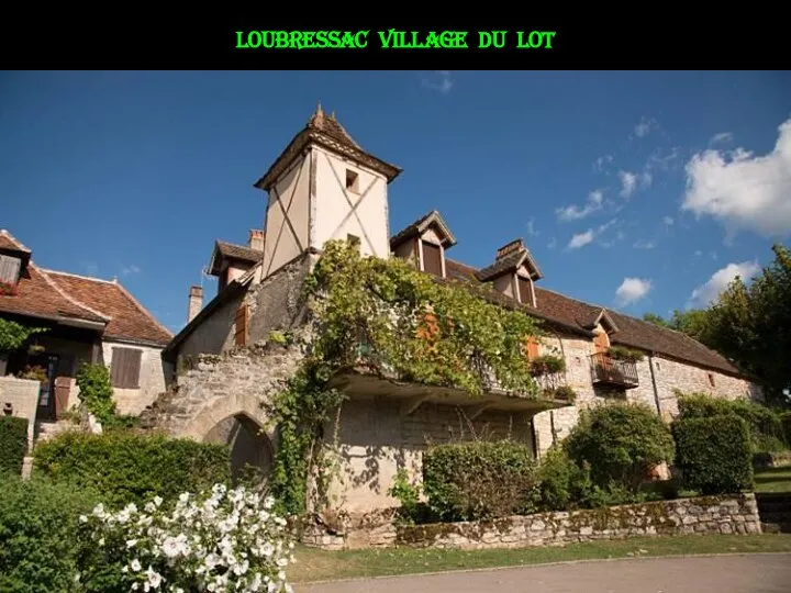 Loubressac village du lot