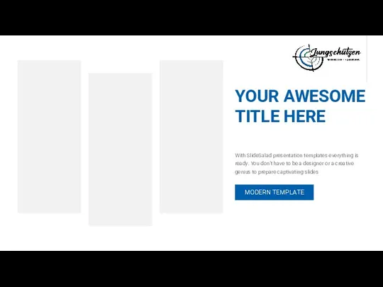 With SlideSalad presentation templates everything is ready. You don’t have to be