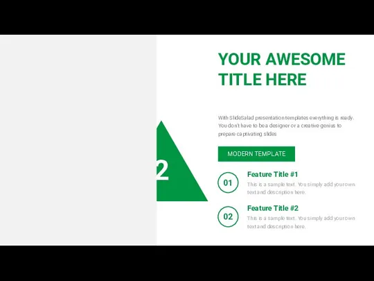 2 With SlideSalad presentation templates everything is ready. You don’t have to