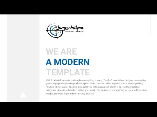 With SlideSalad presentation templates everything is ready. You don’t have to be