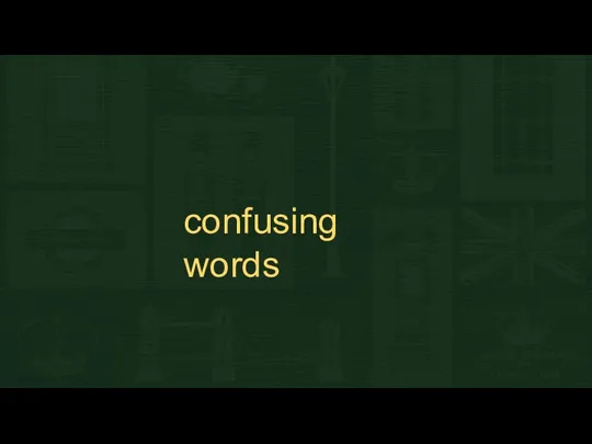 confusing words