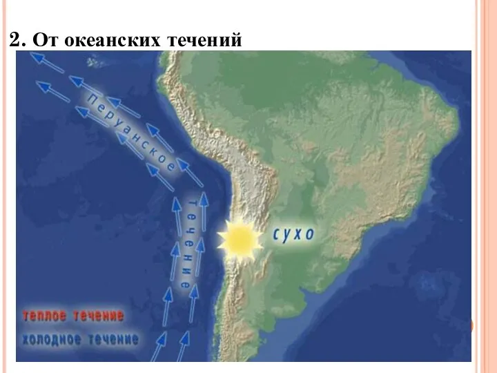 2. От океанских течений