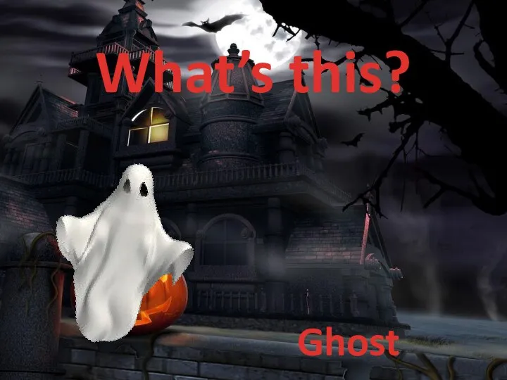 What’s this? Ghost