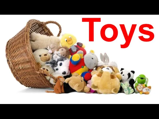 Toys, counting 1-7
