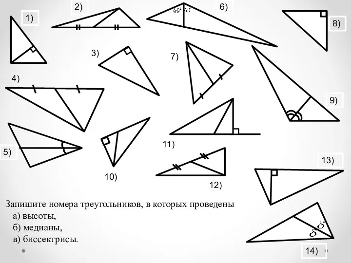 2) 1) 5) 6) 7) 8) 9) 11) 12) 13) 14) 3)