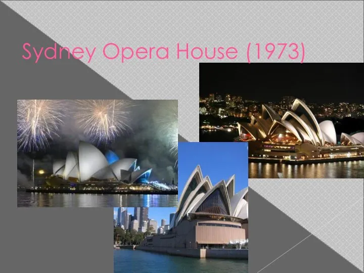 Sydney Opera House (1973)