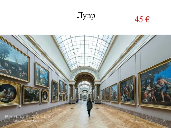 Лувр 45 €