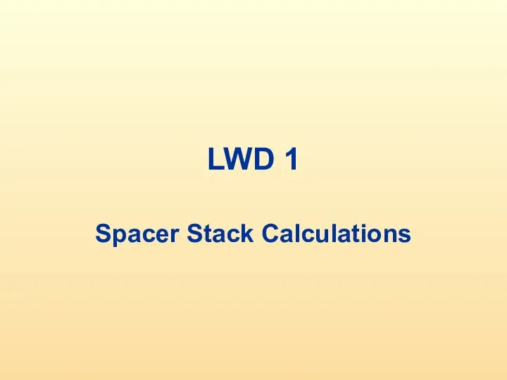 (014)Spacer Stack Calculations rev b