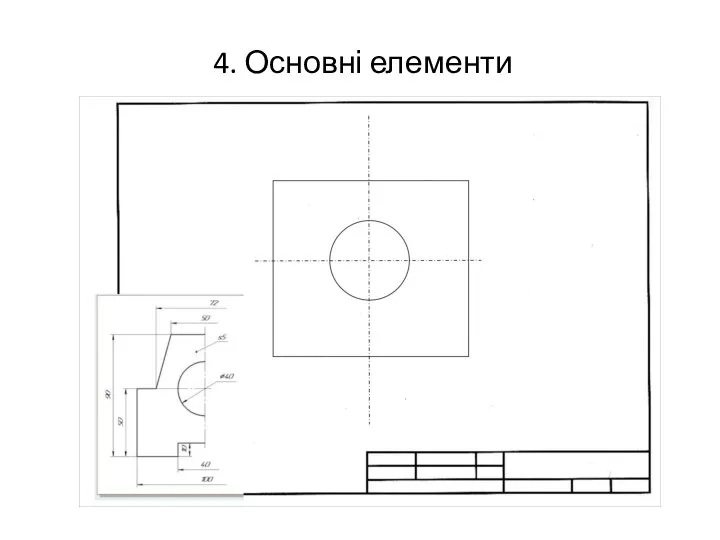 4. Основні елементи