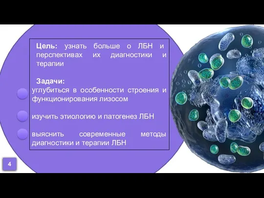 Цель: узнать больше о ЛБН и перспективах их диагностики и терапии Задачи: