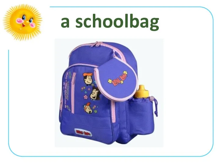 a schoolbag