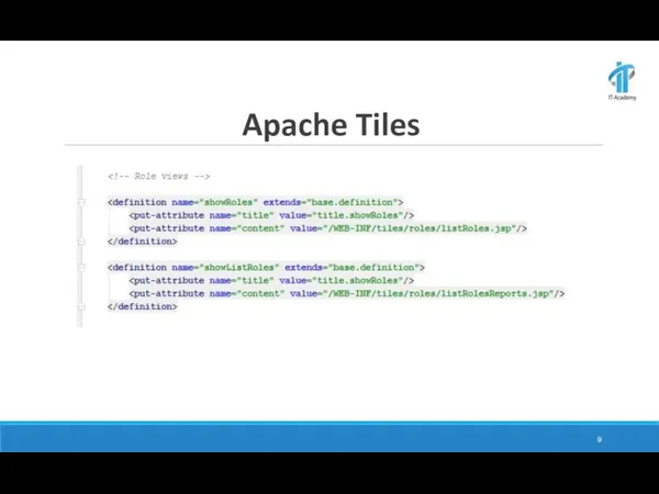 Apache Tiles