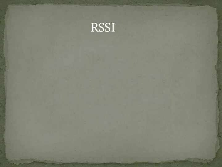 RSSI