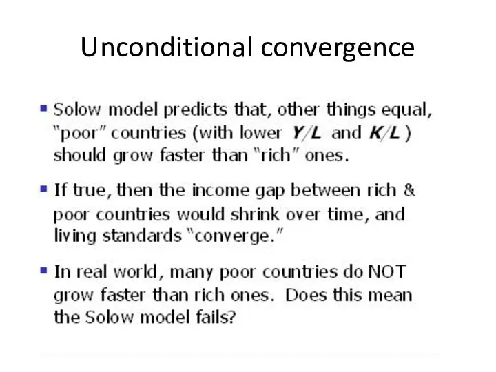 Unconditional convergence