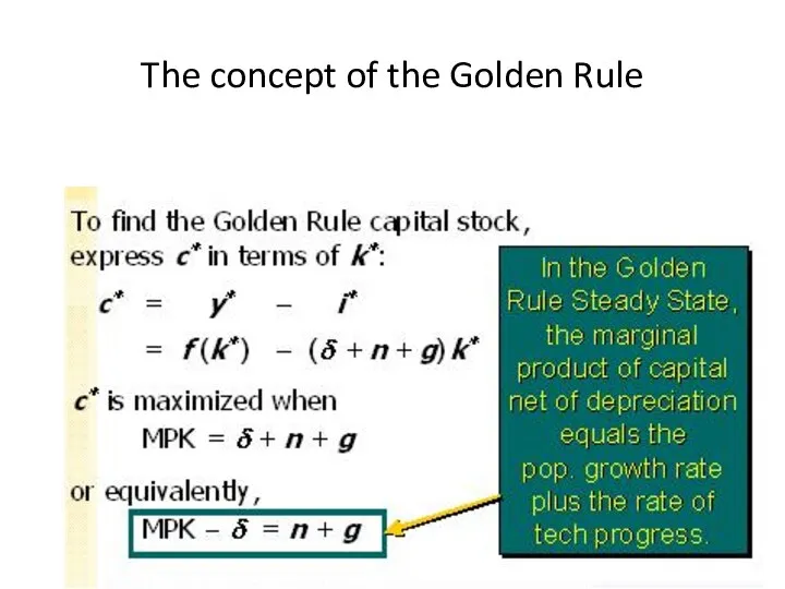 The concept of the Golden Rule